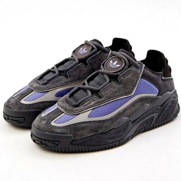 ADIDAS Niteball Carbon Orbit Violet Suede Leather Sneakers Unisex sz 7.5 Men's - Picture 1 of 15